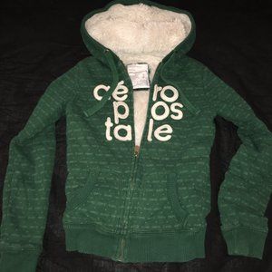 Aeropostale fur lined hoodie
